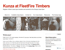 Tablet Screenshot of fleetfiretimbers.com